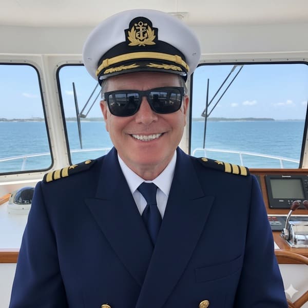 The smiling crew of Oahu Boat Charters on the deck